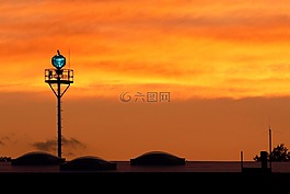 燈塔,機場,航空