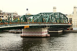 泰國,橋,曼谷
