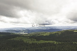 巴伐利亞森林,查看,遠(yuǎn)景