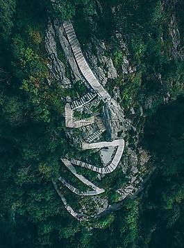 山,洛基山,樓梯