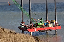 起重機(jī),平臺,海