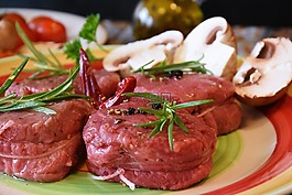 牛排,肉,圓角