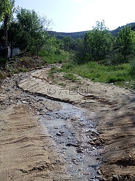 景觀,西班牙,徒步旅行