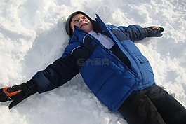 雪天使,冬天,雪