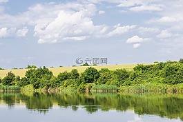 cernica湖,自然,天空