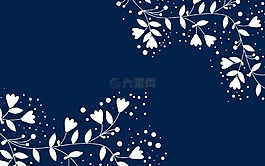 矢量設計,藍色,背景