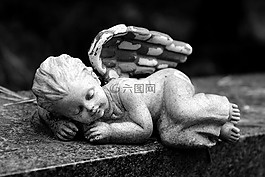 天使,數(shù)字,陶瓷