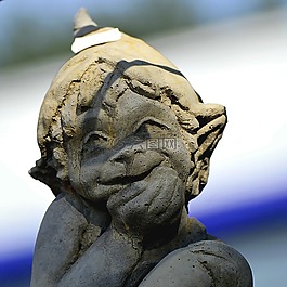 石像,可愛,甜