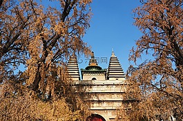 秋天,石刻,雕像