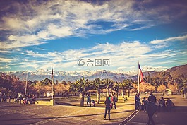 山,景觀,的