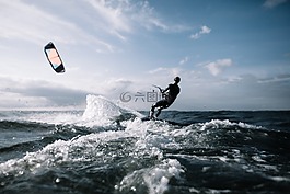 行動,冒險,海灘