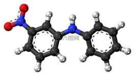 硝基二苯胺,分子,化學