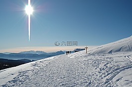 冬天,雪,太陽(yáng)