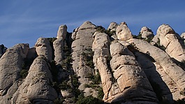 景觀,monserrat,加泰羅尼亞