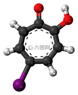 iodotropolone,化學,原子