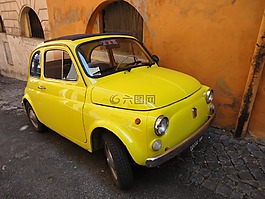 菲亞特 500,車,經典