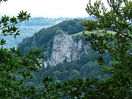lochenstein,山,巖
