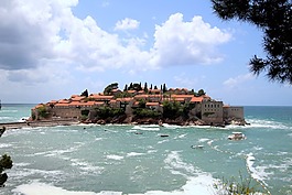 黑山,sveti,stefan