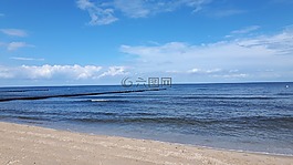 海,波羅的海,海灘