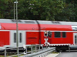 火車,屏障,bahnschranke