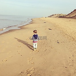 和平,海灘,海洋