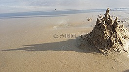沙,沙塔,太陽