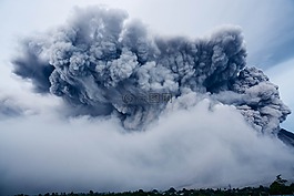 火山灰云,云,多云