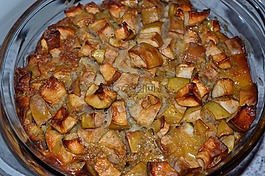 苹果馅饼,烘烤,甜点