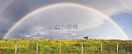 天空,字段,美麗