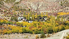 土耳其,村,坡