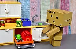 danbo,數(shù)字,廚房