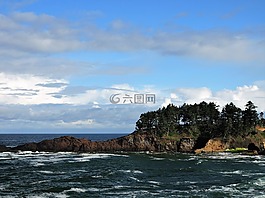 迪波湾,俄勒冈,海岸