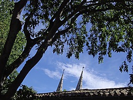 修道院,天空,屋頂