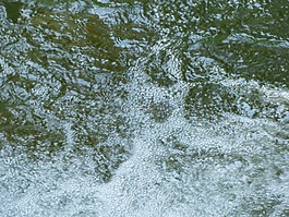 空氣泡沫,打擊,水