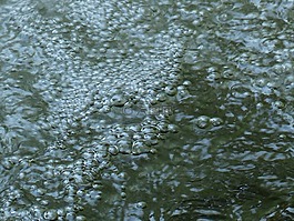 空氣泡沫,打擊,水
