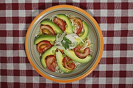 沙拉,食品,菜