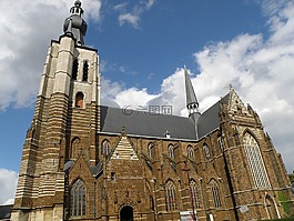 aarschot,足球先生相信 vrouwekerk,教堂