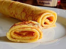 饼子,吃,食品