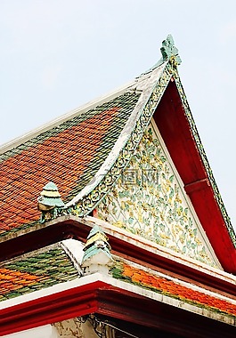 泰国,曼谷,庙