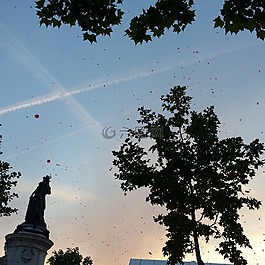 共和國,天空,巴黎