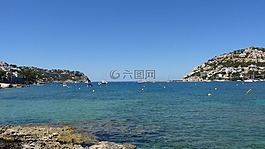 夏季,太陽,海