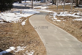 路徑,水泥,走