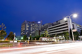 夜景,夜,醫院