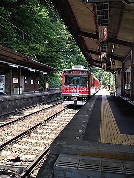 船,火車站,日本火車