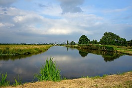 景觀,荷蘭風景,農(nóng)村