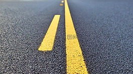 路,中心線,公路