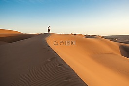 冒險,單,干旱
