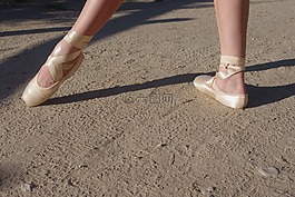 芭蕾舞团,脚,污垢