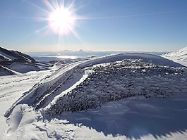 冬季,雪,雪堆