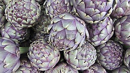 朝鮮薊,市場,食品